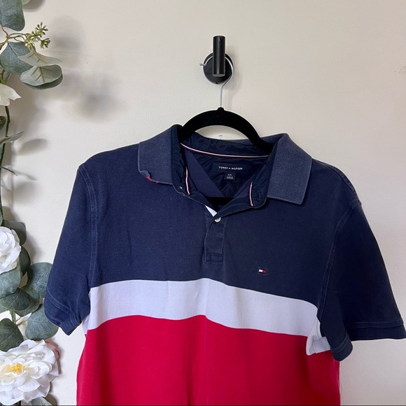 💚 Tommy Hilfiger Collar T-Shirt - Picture 3 of 12